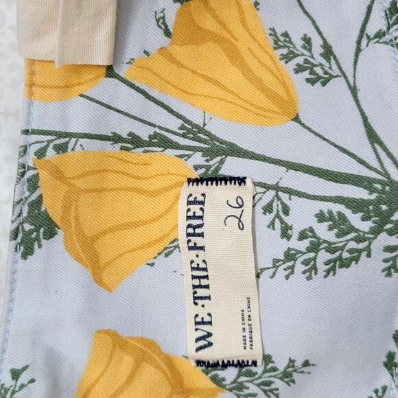 Free People Venice Beach High Rise Flare Pants Size 26 - Picture 14 of 15